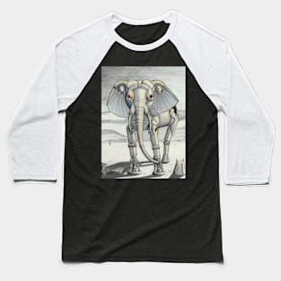 Mechanical Elephant Baseball T-Shirt